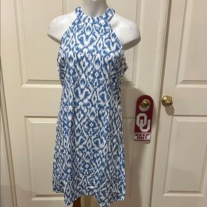 Racer Back/Halter Dress. Lightweight. NWOT. Size Large. Perfect Summer Dress.